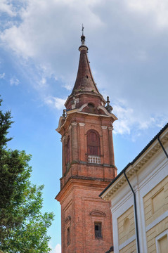 最大的教堂St.。Cento。Emilia Romagna。意大利.