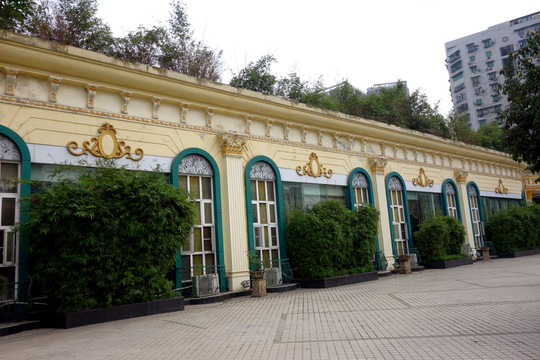 餐廳 餐館 門面造型 歐式建筑