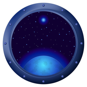藍(lán)色星球的窗戶
