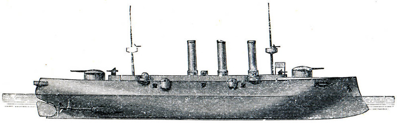 Charles V皇帝；西班牙裝甲巡洋艦；1895；9235噸；116米