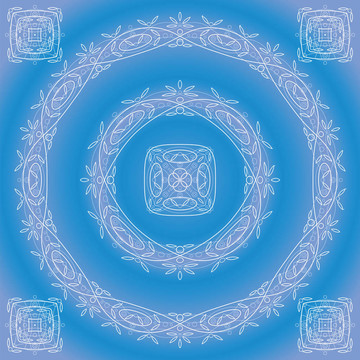 抽象模式框架；藍(lán)色