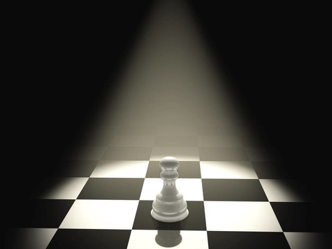 一個棋子