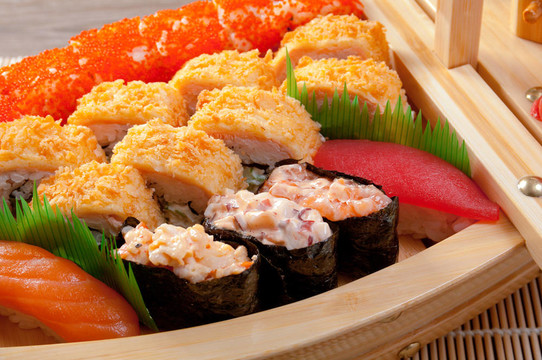 煙熏魚壽司卷