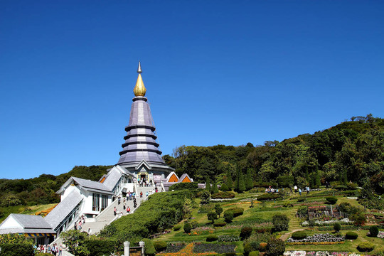 寶塔在Inthanon
