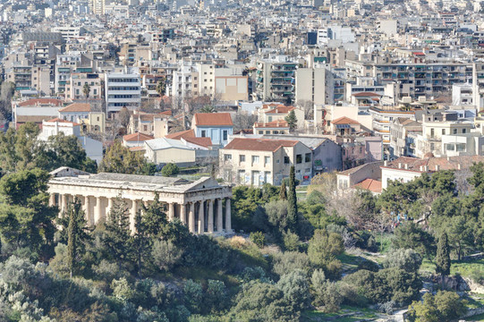 Athens寺Hephaistos