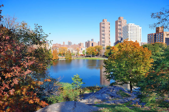 紐約市中央公園秋季