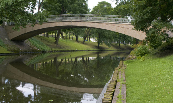 錫蒂市中心里加公園橋