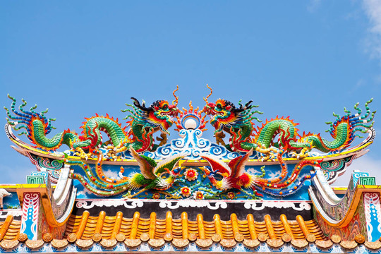 中華寺中的中國(guó)龍