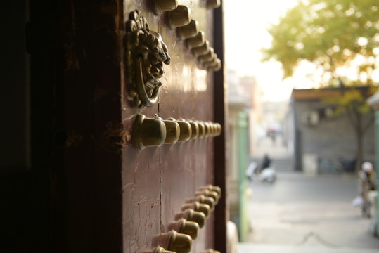 虎頭門環(huán)門釘