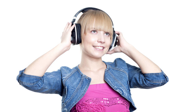 年輕迷人的女人上市的音樂