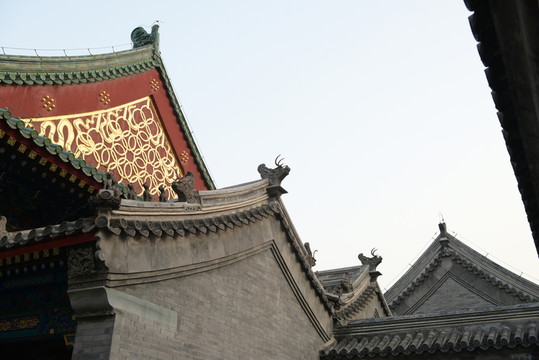 屋脊瑞獸 清代建筑