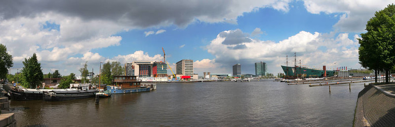 阿姆斯特丹全景。