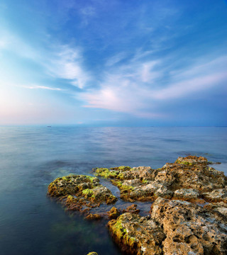 美麗的海景