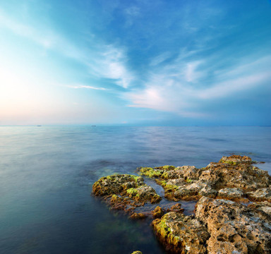 美麗的海景