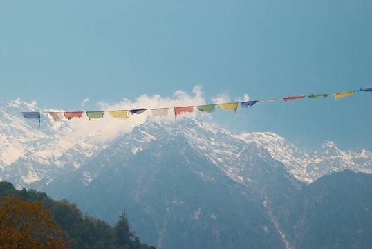 佛教祈旗。