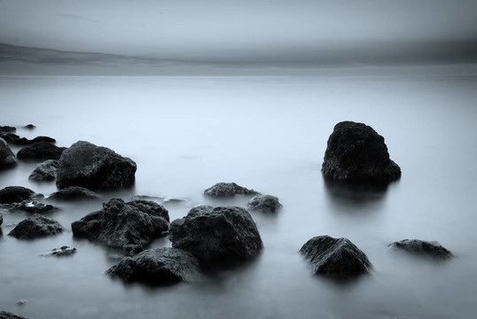 美麗的海景
