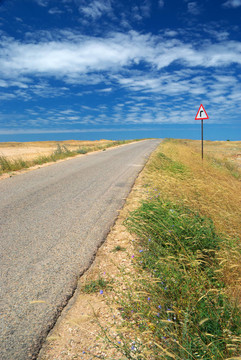 公路在沙漠