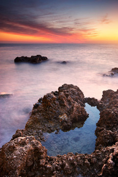 美麗的海景