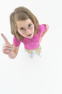 小金發(fā)女孩給了一個(gè)警告