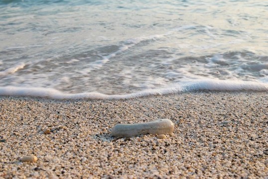海的沙灘