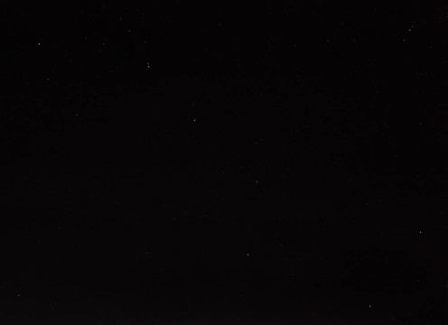 大熊星座的夜晚