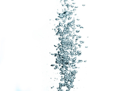泡沫和水