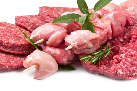 新鮮的肉