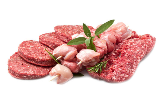 新鮮的肉