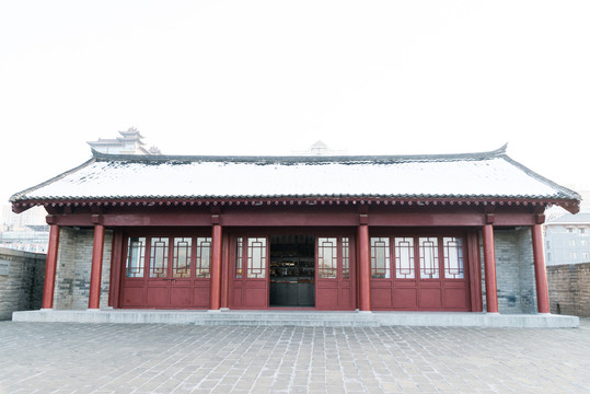西安古城墻建筑