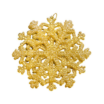 金色的雪花