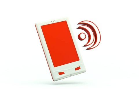 手機(jī)圖標(biāo)。紅色系列
