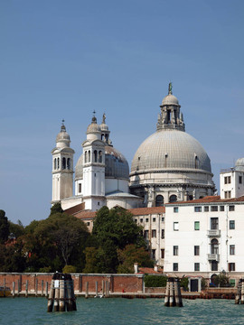 Basilica di Santa Maria Della致敬-威尼斯；意大利。Santa Mari