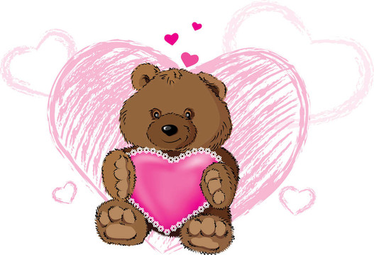 Teddy Bear與心