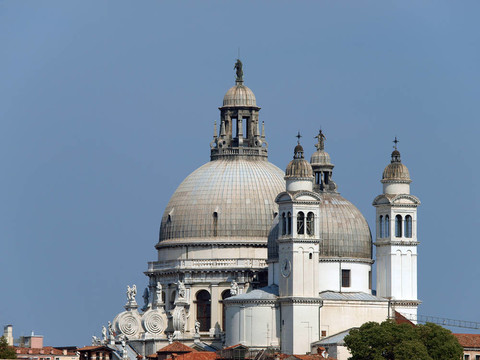 威尼斯- Basilica di Santa Maria della Salute的屋頂