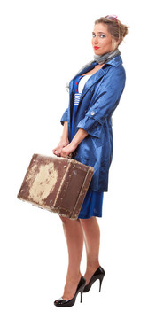 單身旅行的女人