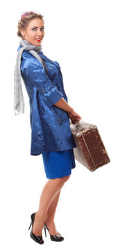 單身旅行的女人