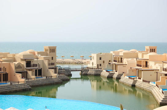 豪華別墅酒店；迪拜；UAE
