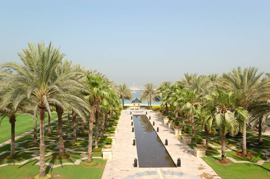 UAE市豪華酒店娛樂區(qū)；迪拜