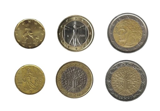 六意大利歐元硬幣