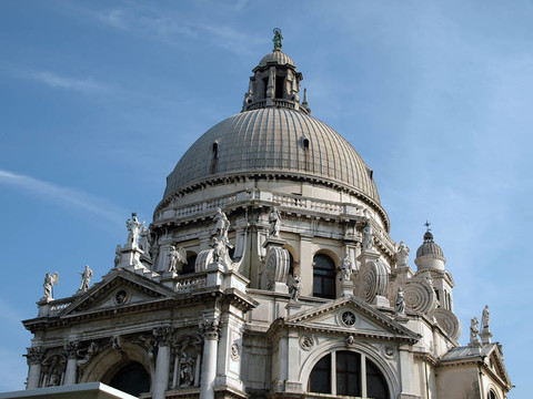 威尼斯的Santa Maria della Salute觀
