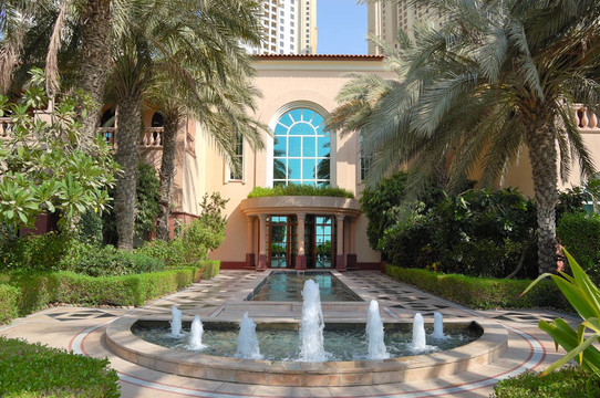 LuxurIos酒店休閑區(qū)；迪拜；UAE