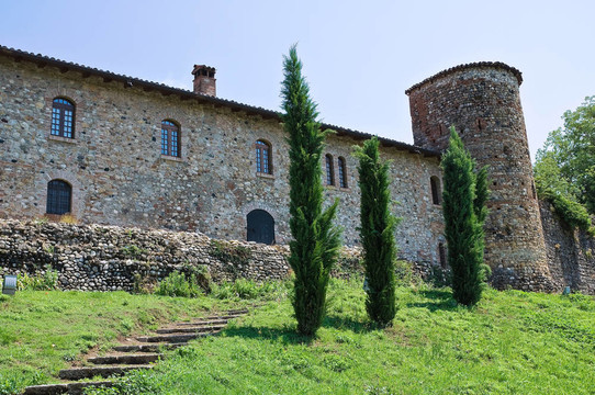 Rivalta城堡。Emilia Romagna。意大利.