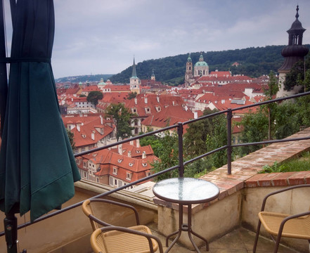 布拉格的建筑；Mala Strana。