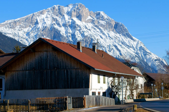 阿爾卑斯山山村