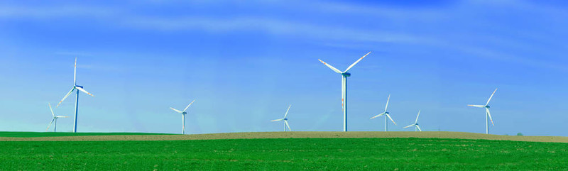 風(fēng)力發(fā)電機(jī)全景圖