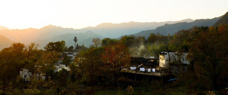 徽派建筑塔川鄉(xiāng)村