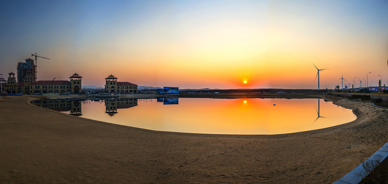 那香海的落日