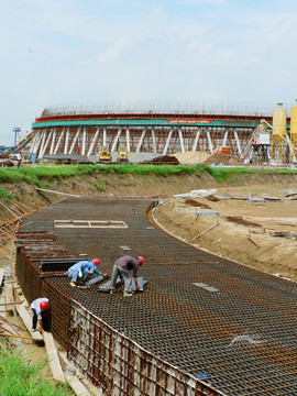 電廠冷水塔建設(shè)施工