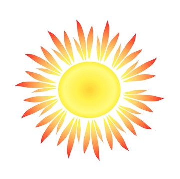 摘要紅太陽光線