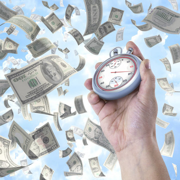 時間就是金錢。
